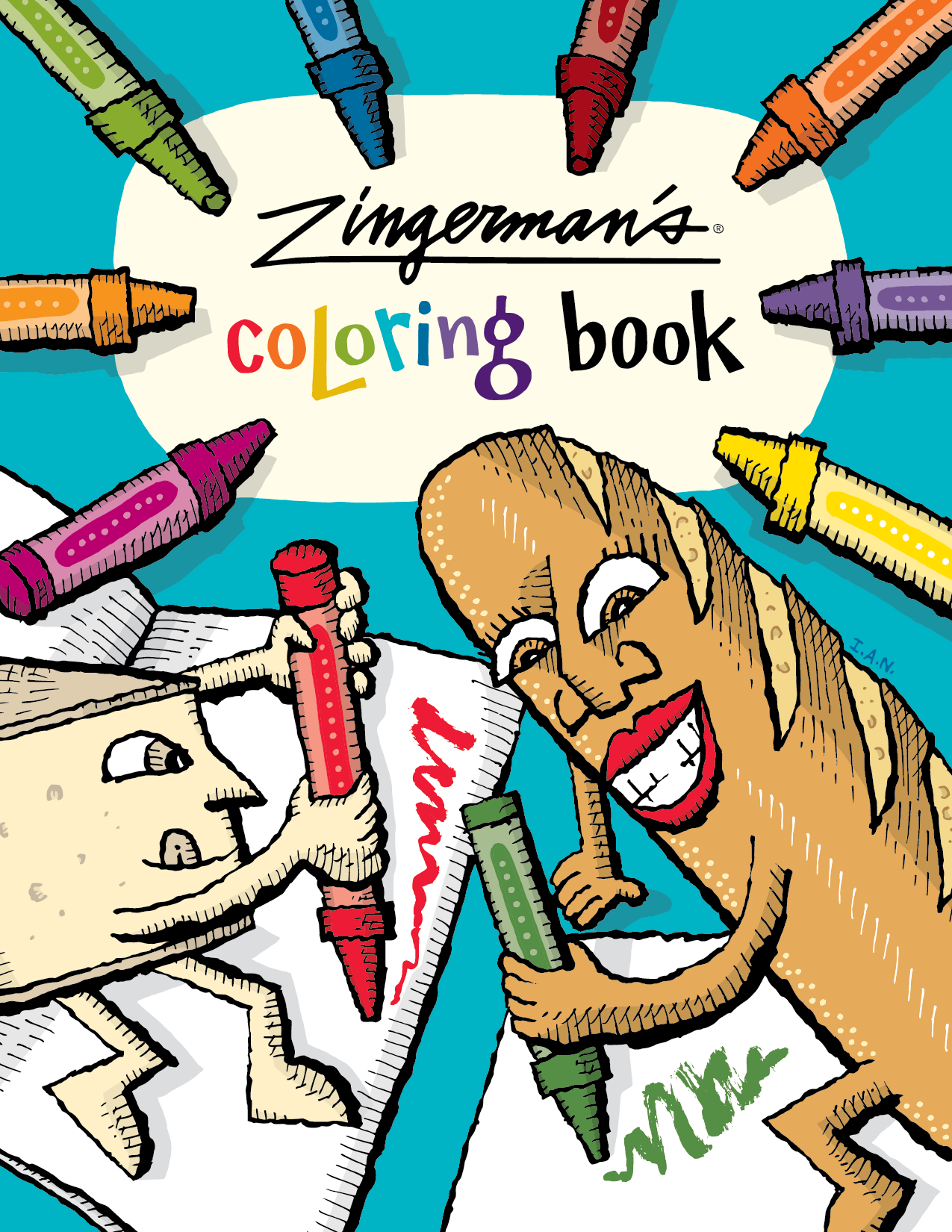 Zingerman's Coloring Book