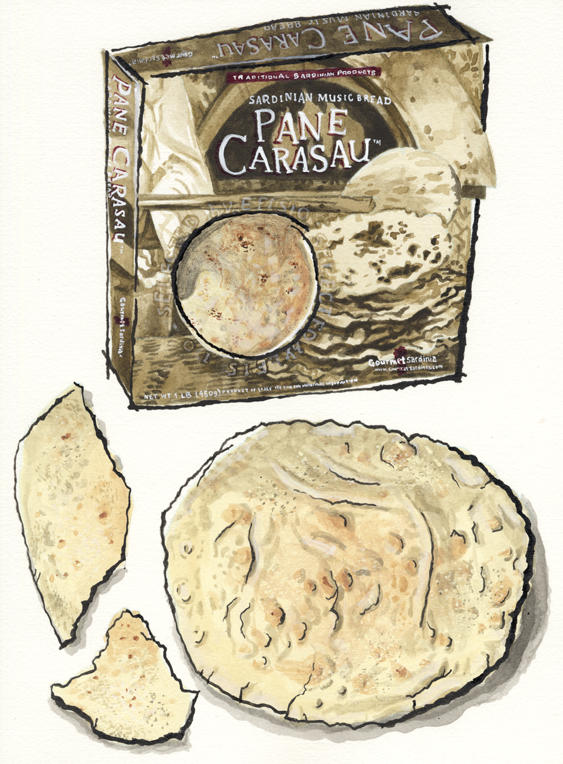 Sardinian Music Bread