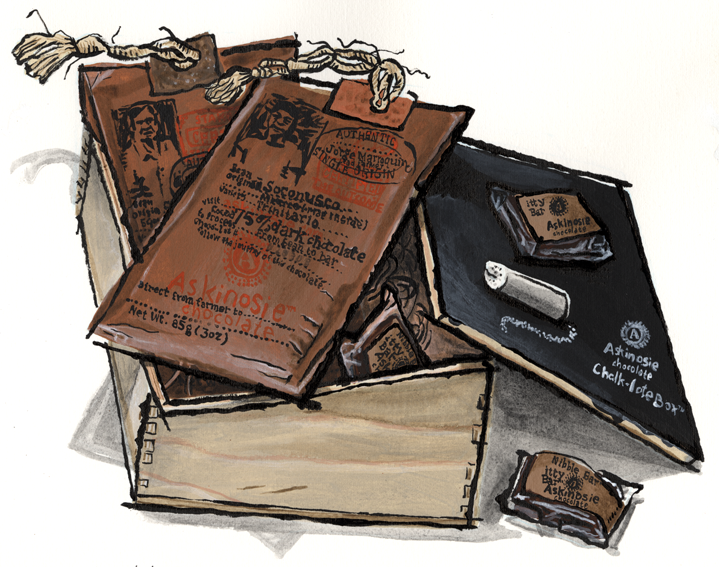 Chalk-Late Gift Box