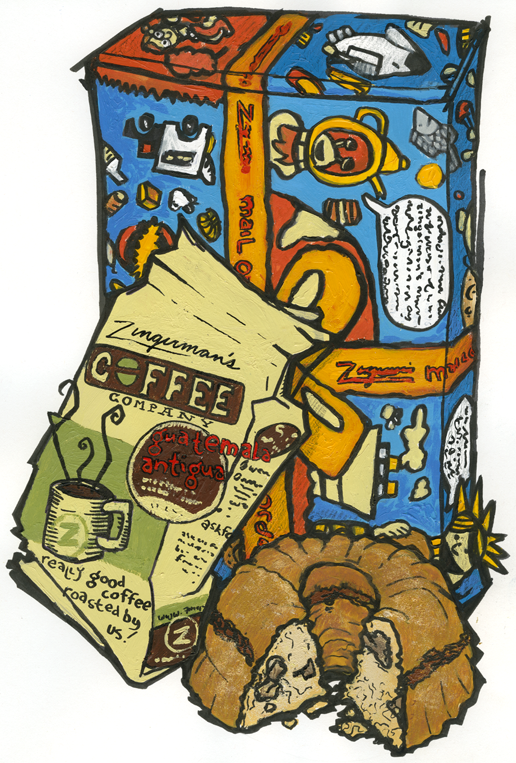 Coffee Coffeecake Box