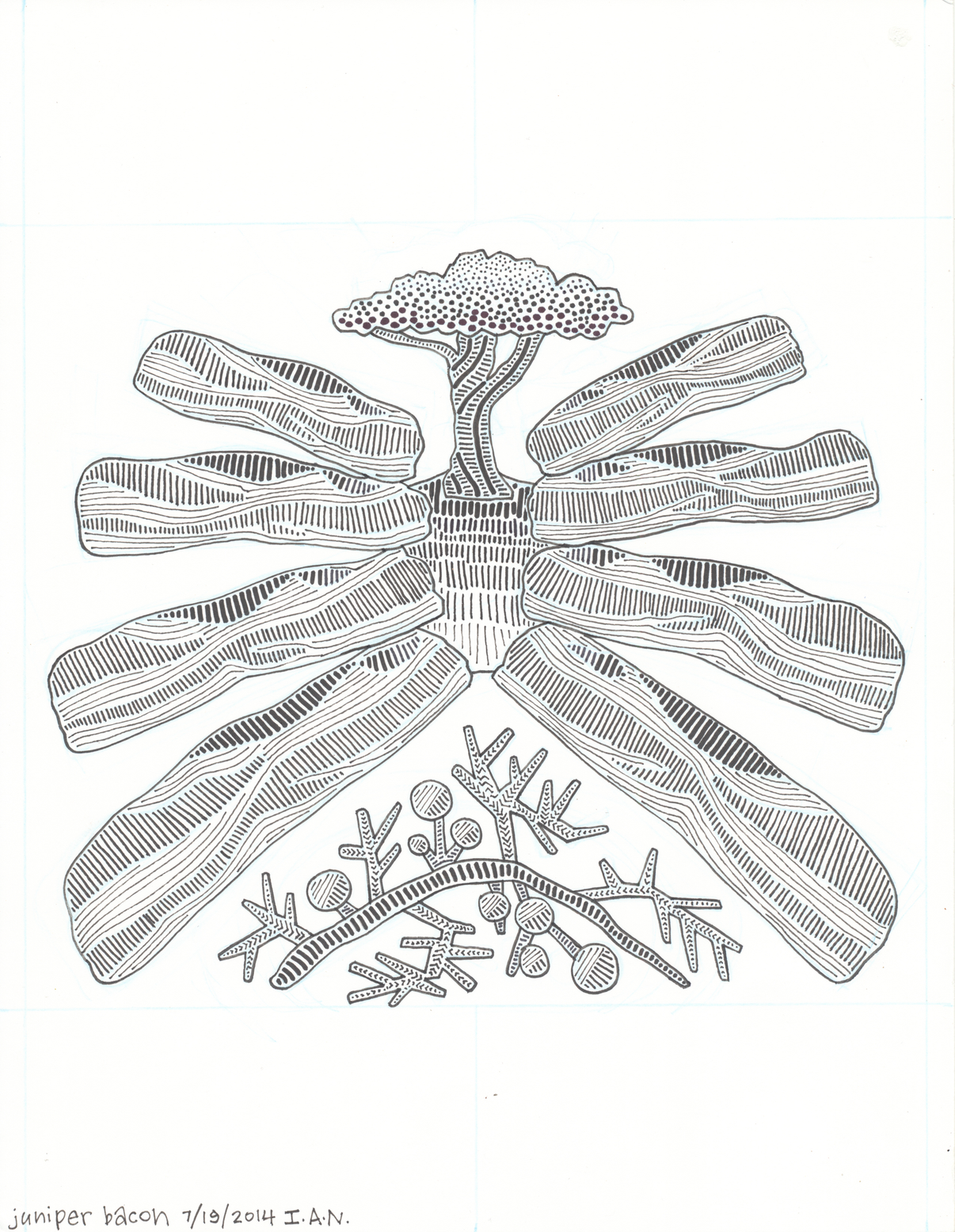 Juniper Bacon Zingerman's Art