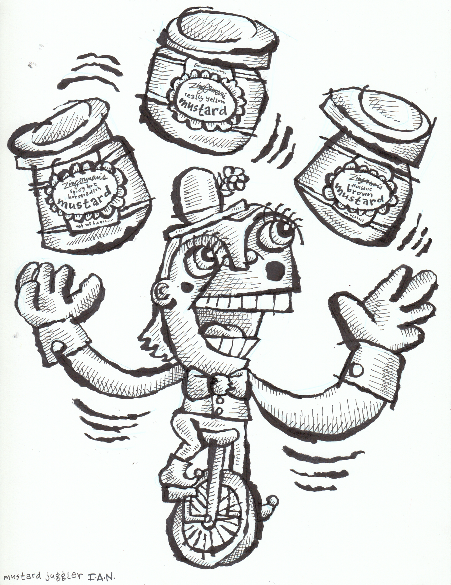 Mustard Juggler