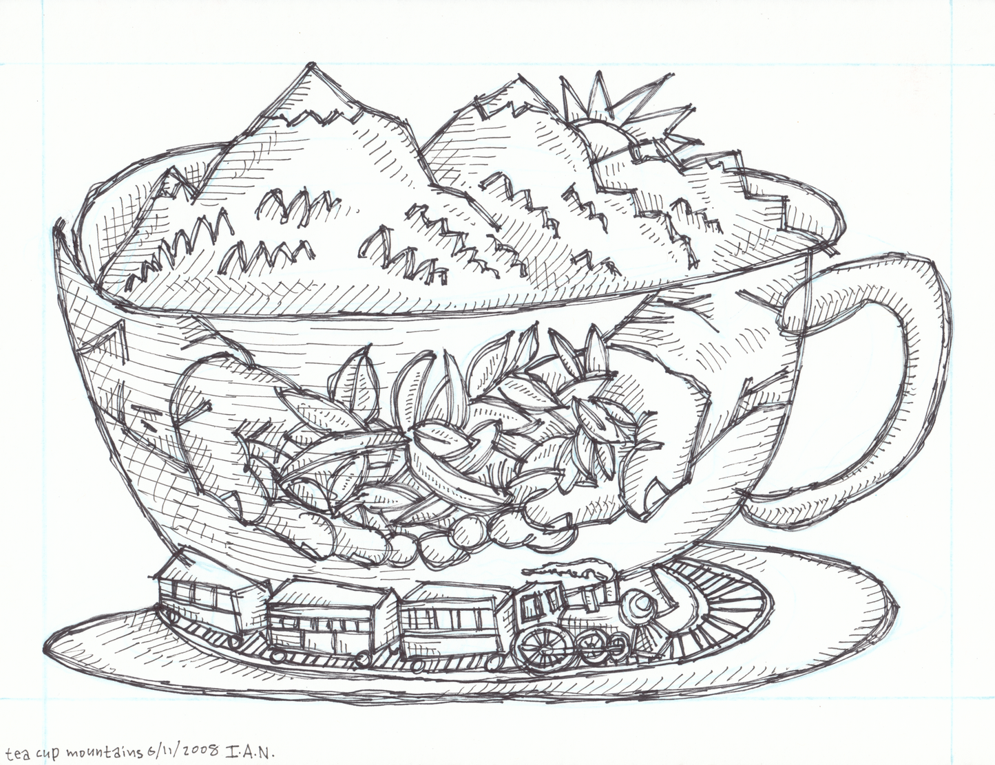 Tea Cup Mountains