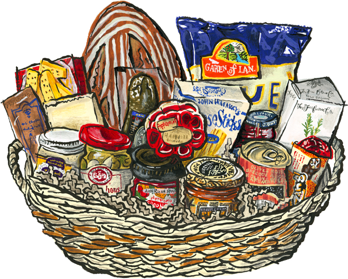 Snackboard Deluxe Gift Basket